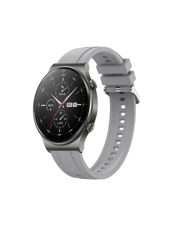 Strap Silicone Gray (Huawei Watch 4 / Watch 4 Pro)