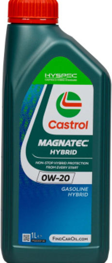 Castrol Magnatec Hybrid Car Oil 0W-20 1lt