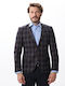 Men's Suit Jacket Slim Fit Blue