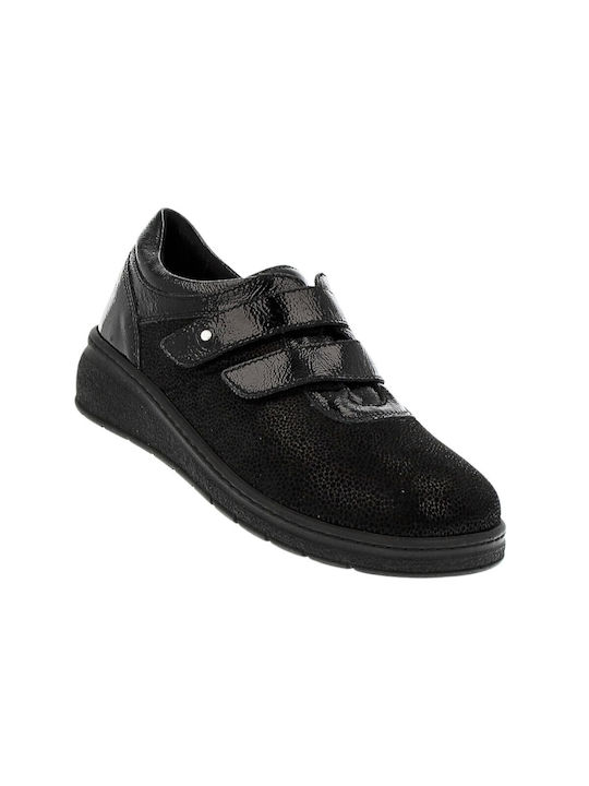 Emanuele Women's Slip-Ons Black