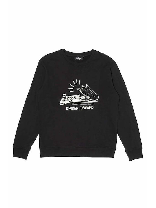 And Feelings Sweatshirt Black