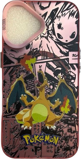 Pokemon Charizard Umschlag Rückseite Kunststoff Mehrfarbig (iPhone 16)