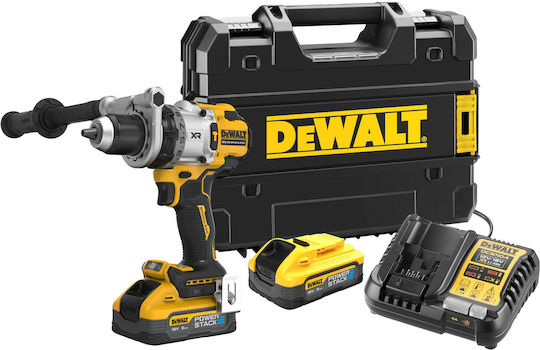 DEWALT PowerStack Percussive Brushless 18V 2x5Ah Battery Drill Driver