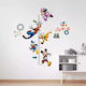 RoomMates Decor Kids Growth Height Chart Wall Sticker Mickey And Friends Multicolour