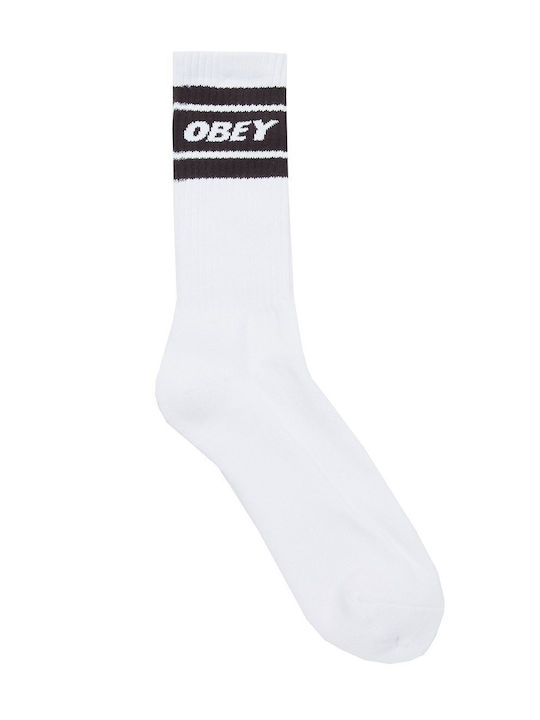 Obey Cooper Ii Κάλτσες White Black Obey Cooper Ii Κάλτσες White Black