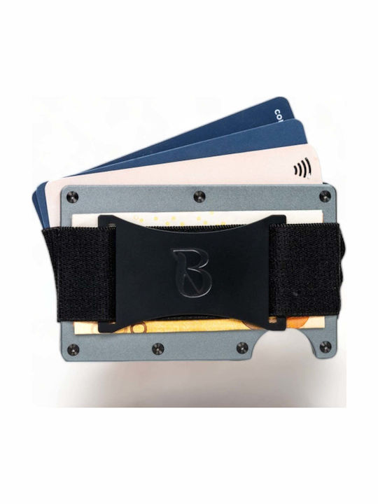 Money Clip με RFID Γκρι