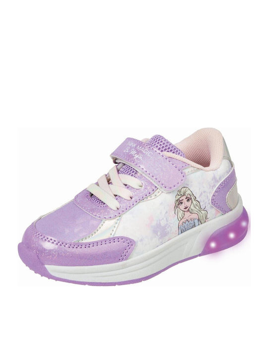 Frozen Disney Kids Sneakers Purple