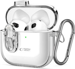 Tech-Protect Slim Hook Case Plastic with Hook Clear for Apple AirPods 4