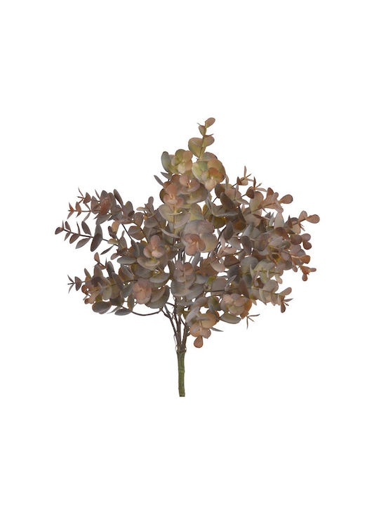 Eucalyptus Branch Artificial Brown-Yellow 37cm