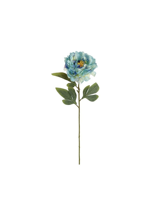 Blue Pastel Peony Branch H61cm 24/144box