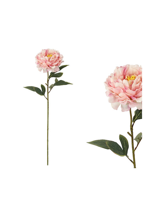 Pink Pastel Peony Branch H61cm 24/144box 00-100...