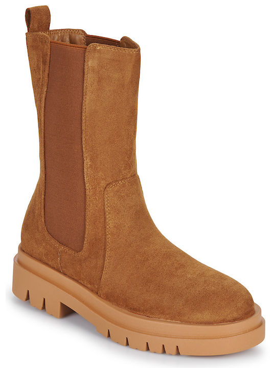 Moony Mood Paula Stiefeletten Damen Braun