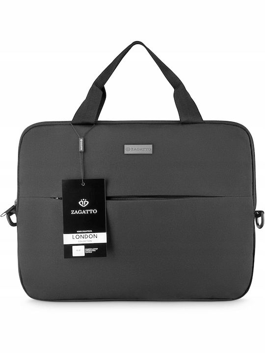 Zagatto Geantă De umăr / de mână pentru laptop 15.6" în culoarea Gri ZG89