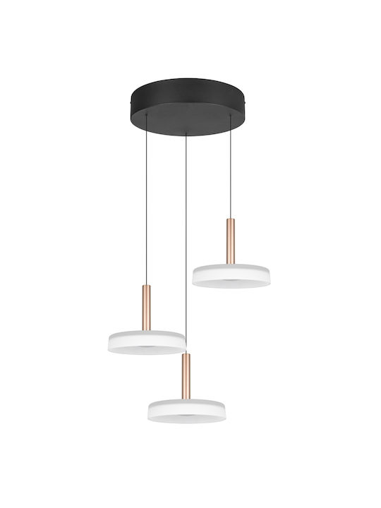 Trio Lighting Pendant Light Brown 35x50cm