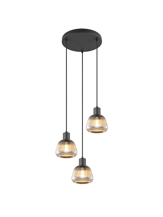 Trio Lighting Pendant Light Black