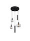 Trio Lighting Pendant Light Black 40x150cm