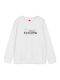 Kinder-Sweatshirt Weiß Always In Fashion