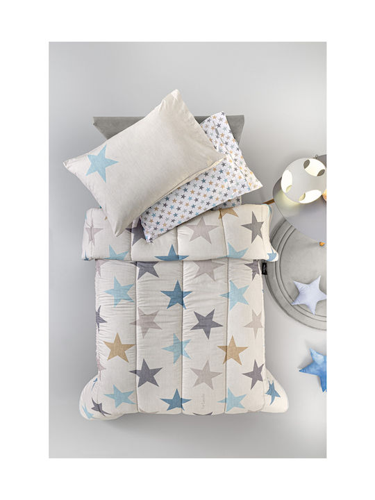 Guy Laroche Cosmos Παιδική Παπλωματοθήκη Μονή Natural 165x225εκ.