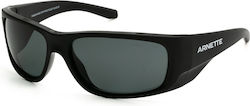 Arnette Flipside Γυαλιά Ηλίου Μαύρα με Κοκκάλινο Σκελετό
