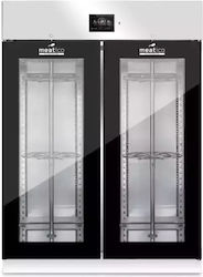 Everlasting Ψυγείο Ωρίμανσης Meat 1500 Glass Rem AC9E11 Υ208xΠ150xΒ85cm