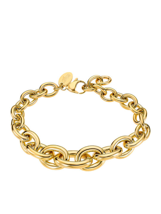 Lotus Watches Women's Bracelet made of Steel Gold Plated