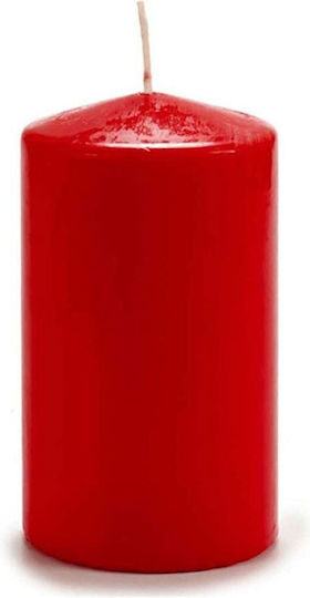 Atmosphera Christmas Candle Red Lunar Acorde 15x9cm
