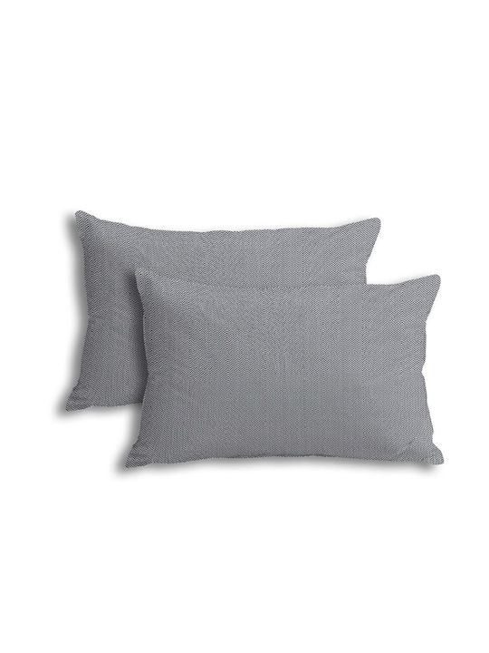 My Home Luxury Casanova Pillowcase Set Grey 50x...