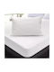 Lino Home Jacquard Pillowcase Set Waterproof White 50x70cm.