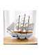 Corabie Decorativă din Lemn 18x18x4cm 7dis137