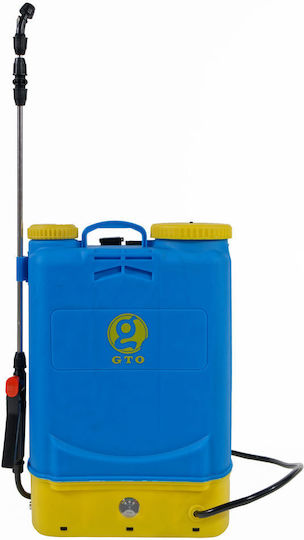 Geoteco Ψεκαστήρας Μπαταρίας με Χωρητικότητα 16lt σε Μπλε χρώμα