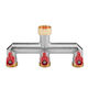 3-thrush Splitter Gz 3/4" Brass