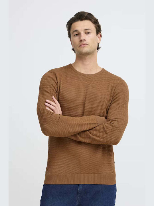 Blend Long Sleeve Sweater Camel