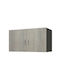 Klikareto Rectangular Loft Closet made of Particleboard Ashtray 85x50cm 500-00384 1pcs