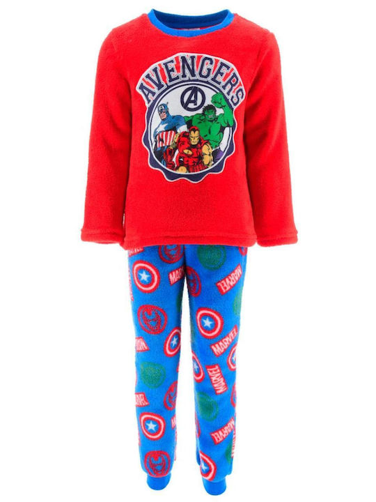 Superheroes Pijama pentru copii De iarnă Fleece...