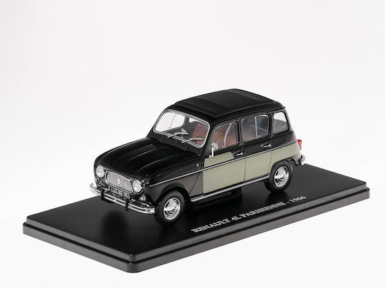 Magazine Models Renault Фигура за Моделизъм Автомобил Черен в Мащаб 1:24