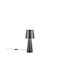 Trio Lighting Метална Настолна лампа за Цокъл E27 с Черен Абажур и Основа