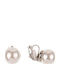 Earrings with Clip with Pearls