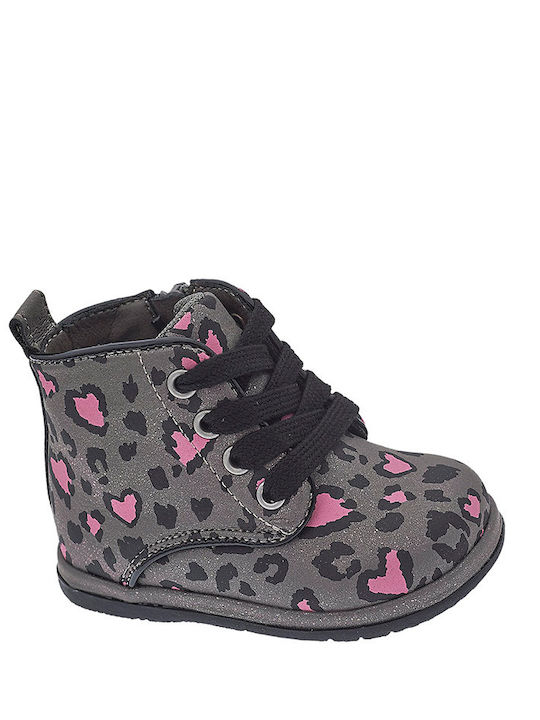 Chicco Anatomical Kids Boots with Zipper Gray 72085-060