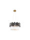 Zuma Line Chandelier with Crystals Black 2200018M