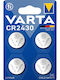 Varta Baterii Litiu pentru ceasuri CR2430 4buc