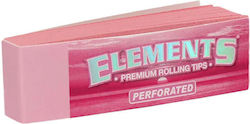 Elements Tips Perforiert 60mm 1,8cm Rosa 50 Stücke