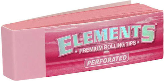 Elements Τζιβάνες Tips Perforated 60mm 1.8cm Ροζ 50τμχ