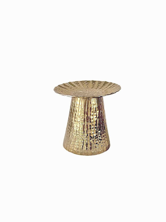 Art et Lumiere Candle Holder Aluminum Αλουμινένιο in Gold Color 1pcs