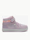 Frangetta Mix Παιδικά Sneakers High με Σκρατς Ροζ