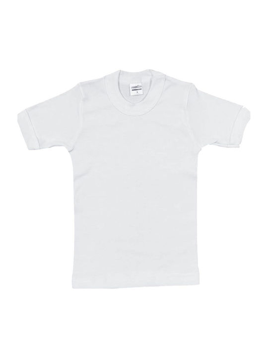 Maax Underwear Kids' Undershirt Short-sleeved White