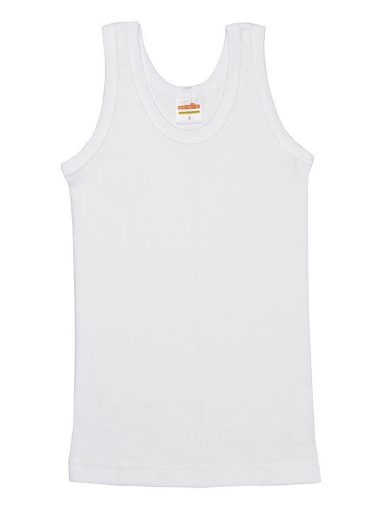 Maax Underwear Kids' Undershirt Tank Top White