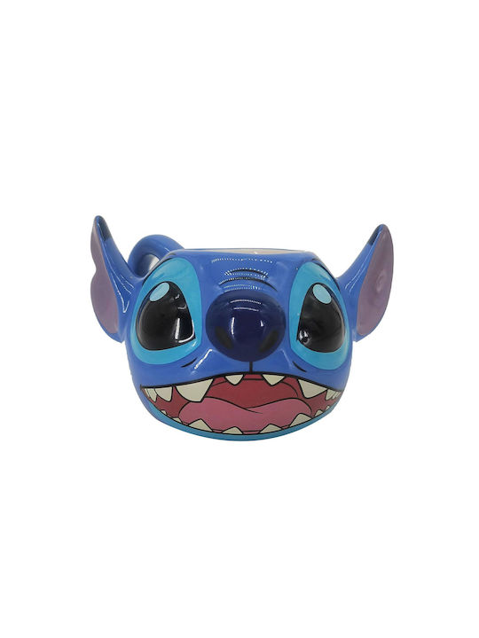 Stitch Mug Ceramic Multicolored 350ml