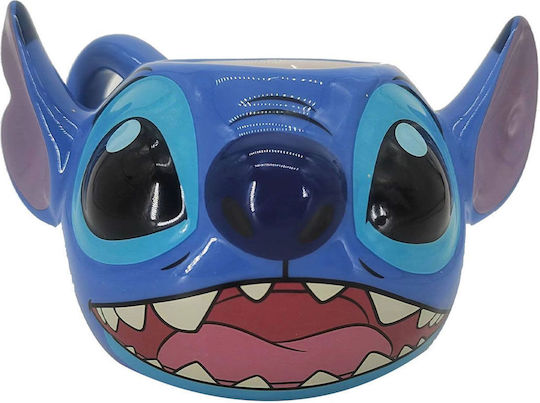 Stitch Чаша Керамично Многоцветна 350мл