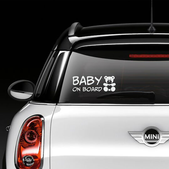 Caravelshop Baby an Bord Schild mit Aufkleber