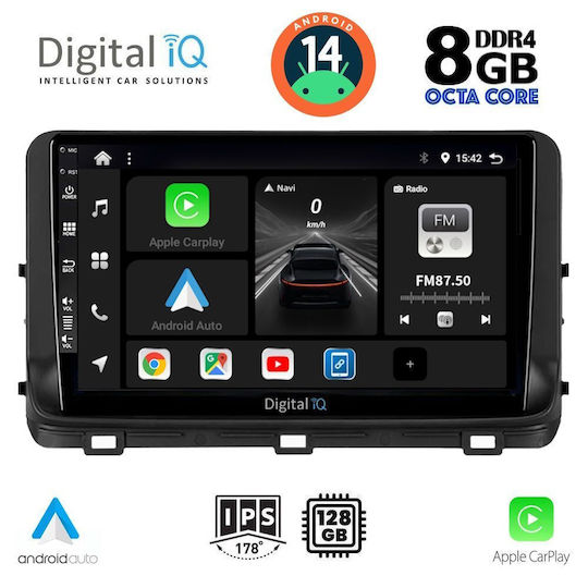 Ηχοσύστημα Αυτοκινήτου για Kia Ceed / XCeed 2018-2022 (Bluetooth/USB/AUX/WiFi/GPS/Apple-Carplay/Android-Auto) με Οθόνη Αφής 10"